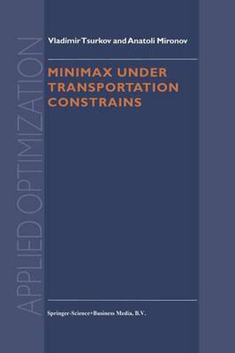 Cover image for Minimax Under Transportation Constrains