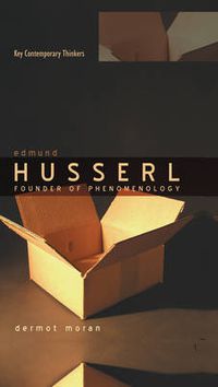 Cover image for Edmund Husserl: Founder of Phenomenology