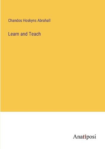 Cover image for Learn and Teach