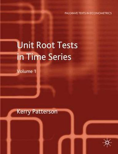 Cover image for Unit Root Tests in Time Series Volume 1: Key Concepts and Problems