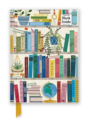 Cover image for Georgia Breeze: Bookshelves (Foiled Blank Journal)