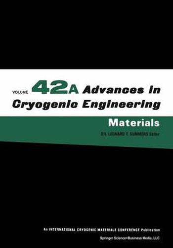 Cover image for Advances in Cryogenic Engineering Materials