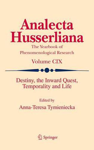 Cover image for Destiny, the Inward Quest, Temporality and Life