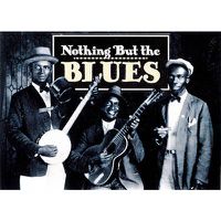 Cover image for Nothing but the Blues: Postcard Book