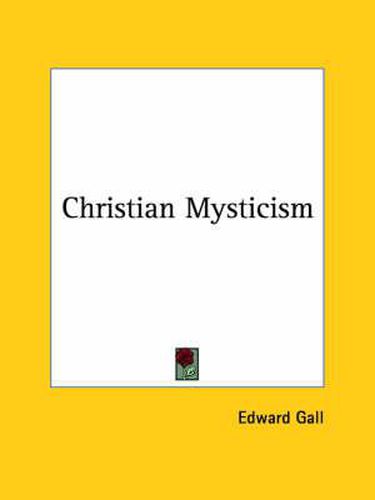 Cover image for Christian Mysticism