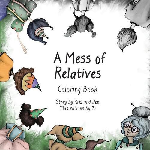 Cover image for A Mess of Relatives Coloring Book