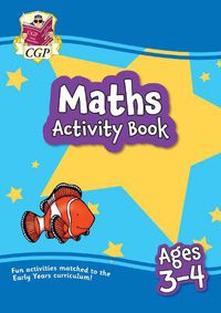 Cover image for Maths Activity Book for Ages 3-4 (Preschool)