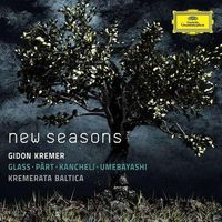 Cover image for New Seasons: Glass, Kancheli, Part & Umebayashi