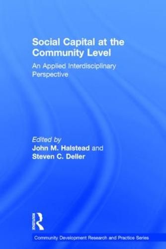 Cover image for Social Capital at the Community Level: An Applied Interdisciplinary Perspective