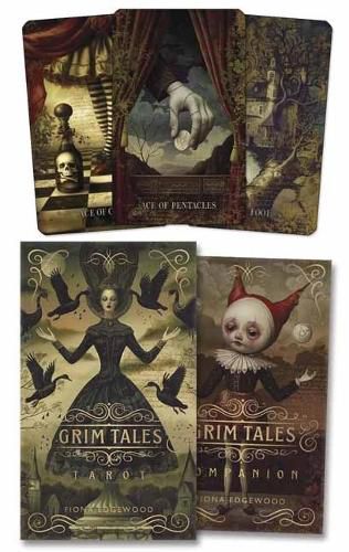 Cover image for Grim Tales Tarot