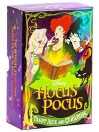 Cover image for Hocus Pocus: The Official Tarot Deck and Guidebook: (Tarot Cards, Tarot for Beginners, Hocus Pocus Merchandise, Hocus Pocus Book)
