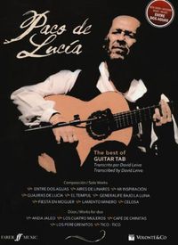 Cover image for Best of Paco De Lucia -Guitar Tab