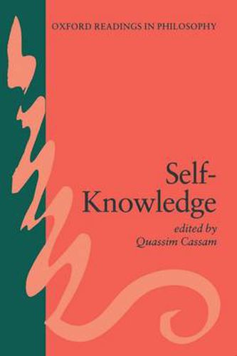 Cover image for Self-knowledge