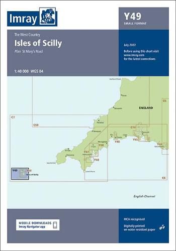 Cover image for Imray Chart Y49: Isles of Scilly (Small Format)