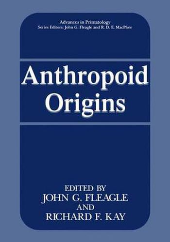 Cover image for Anthropoid Origins