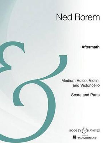 Cover image for Aftermath: Medium Voice, Violin, and Violoncello: Score and Parts: Archive Edition