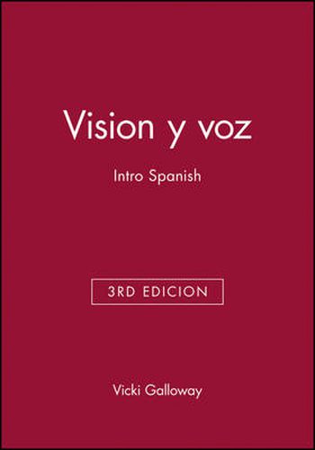 Cover image for Vision y voz: Intro Spanish, 3e Audio CD Set