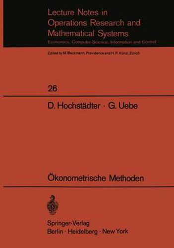 Okonometrische Methoden