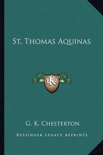 St. Thomas Aquinas