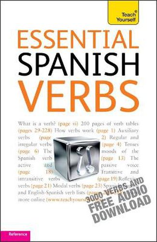 Cover image for Essential Spanish Verbs: Teach Yourself