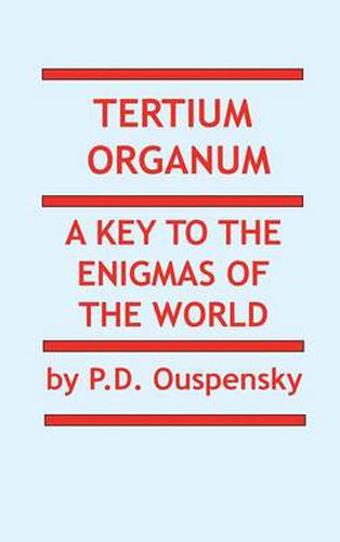 Cover image for Tertium Organum