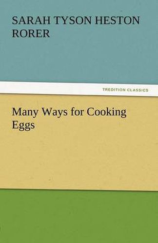 Cover image for Many Ways for Cooking Eggs