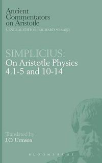 Cover image for On Aristotle  Physics 4, 1-5 and 10-14