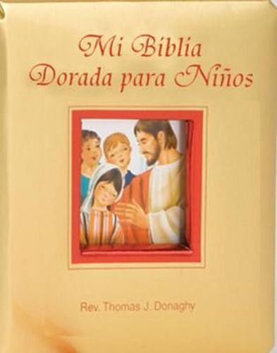 Cover image for Mi Biblia Dorada Para Ninos