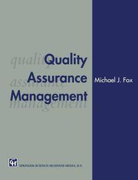 Cover image for Quality Assurance Management