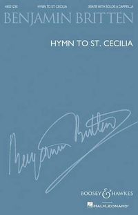 Cover image for Hymn to St Cecilia - Ssatb Unaccompanied