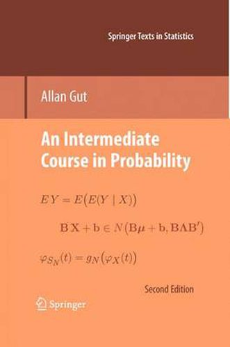 Cover image for An Intermediate Course in Probability