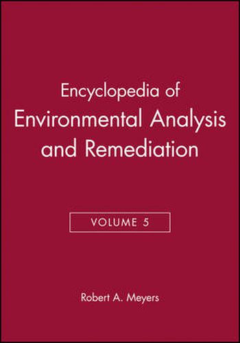 Cover image for Encyclopedia of Environmental Analysis and Remedia