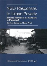 Cover image for NGO Responses to Urban Poverty: Service Providers or Partners in Planning?