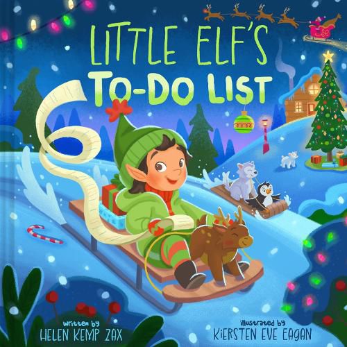 Cover image for Little Elf's To-Do List (A Magical List Book)