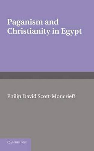 Cover image for Paganism and Christianity in Egypt