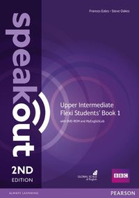 Cover image for Speakout Upper Intermediate 2nd Edition Flexi Students' Book 1 with MyEnglishLab Pack