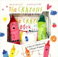 Cover image for The Crayons: A Set of Books and Finger Puppets