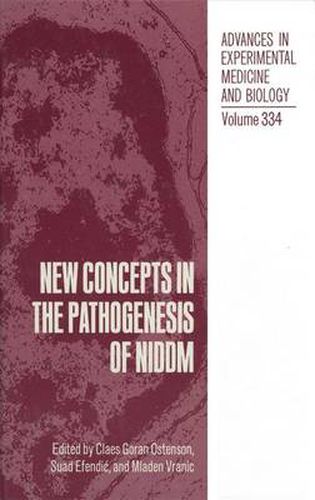 Cover image for New Concepts in the Pathogenesis of NIDDM