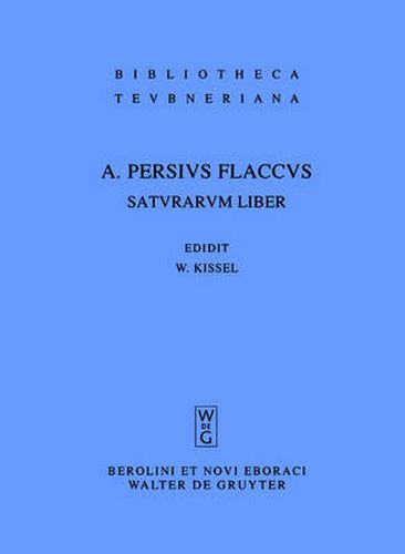 Cover image for Saturarum liber