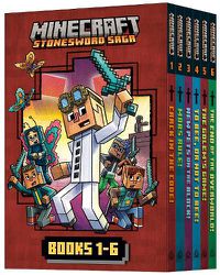Cover image for Minecraft Stonesword Saga Chapter Book Boxed Set (Minecraft Stonesword Saga)