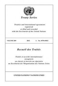 Cover image for Treaty Series 2849 (English/French Edition)