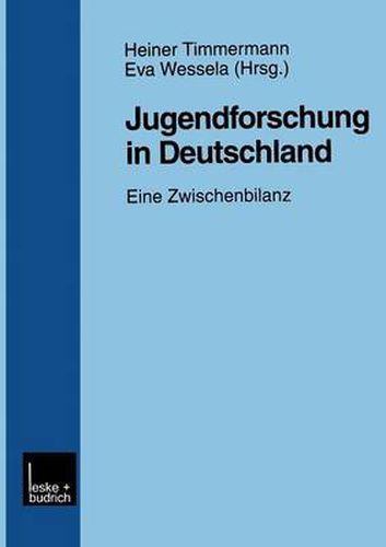 Cover image for Jugendforschung in Deutschland: Eine Zwischenbilanz