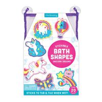 Cover image for Unicorn Dreams Stickable Foam Bath Shapes