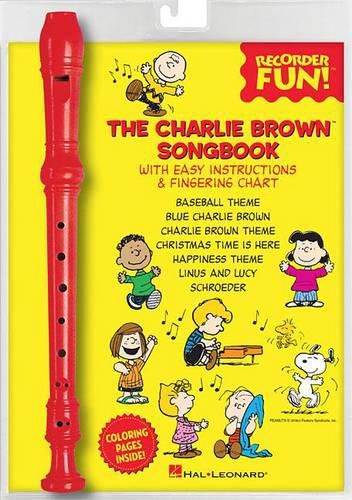 Cover image for The Charlie Brown(TM) Songbook - Recorder Fun!: Book/Recorder Pack