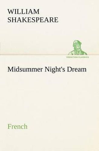 Cover image for Midsummer Night's Dream. French