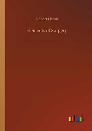 Cover image for Elements of Surgery