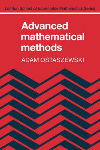 Cover image for Advanced Mathematical Methods