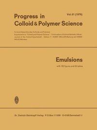 Cover image for Emulsions