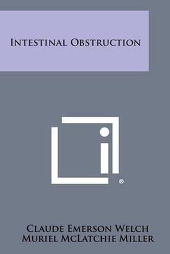 Cover image for Intestinal Obstruction