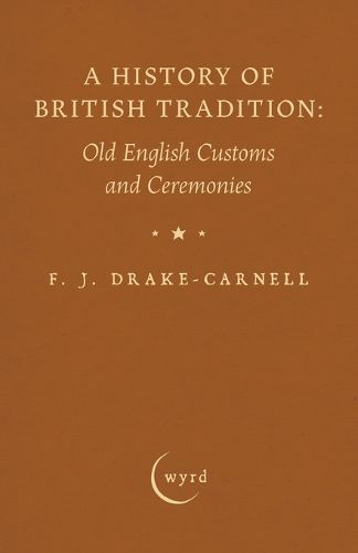Cover image for A History of British Tradition